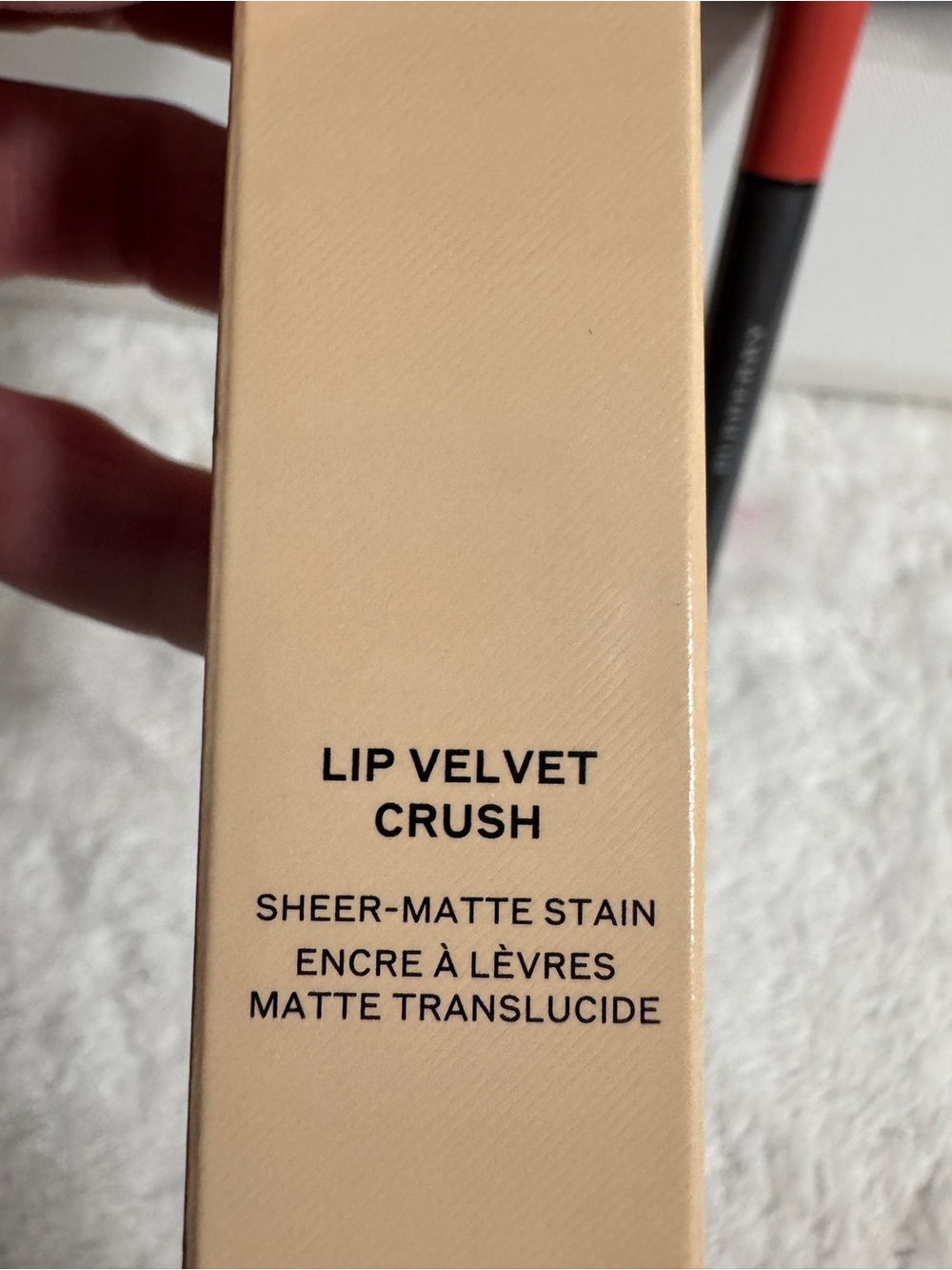 Burberry Lip Velvet Crush 16 Copper Pink Sheer Matte Lip Stain - New - Picture 3 of 4